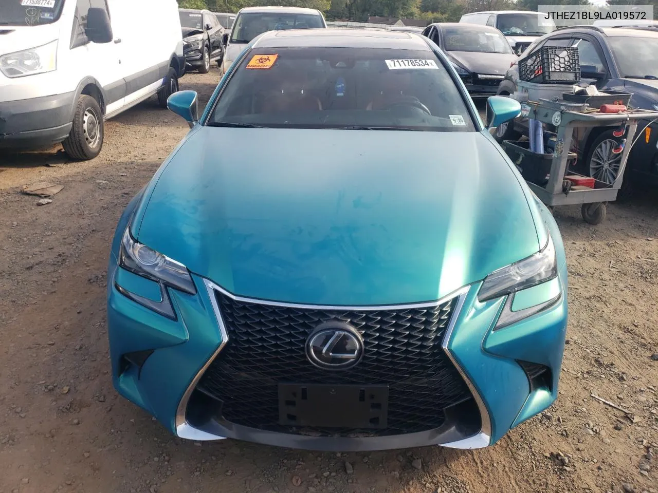 JTHEZ1BL9LA019572 2020 Lexus Gs 350 F Sport