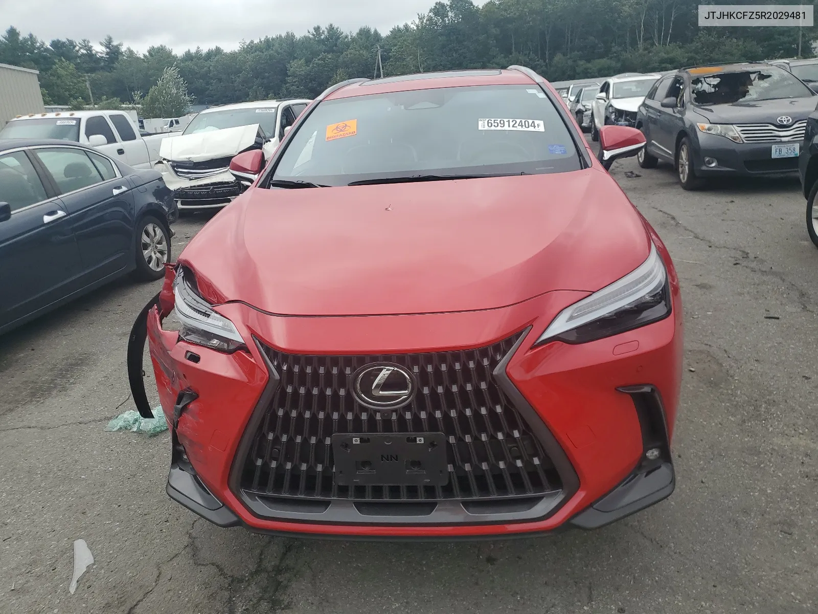 JTJHKCFZ5R2029481 2024 Lexus Nx 450H Luxury