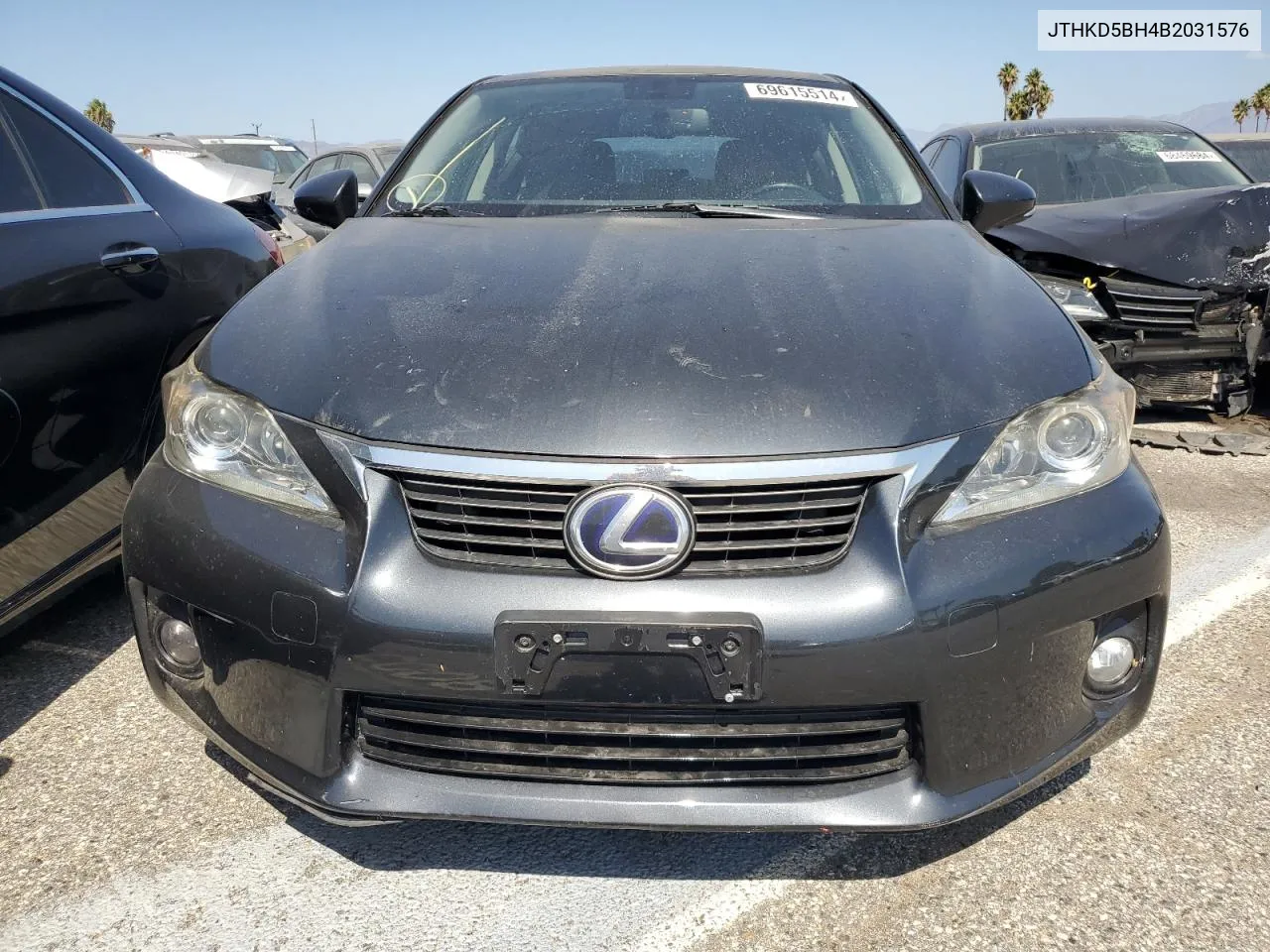 JTHKD5BH4B2031576 2011 Lexus Ct 200