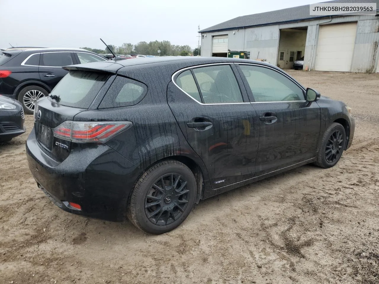 JTHKD5BH2B2039563 2011 Lexus Ct 200