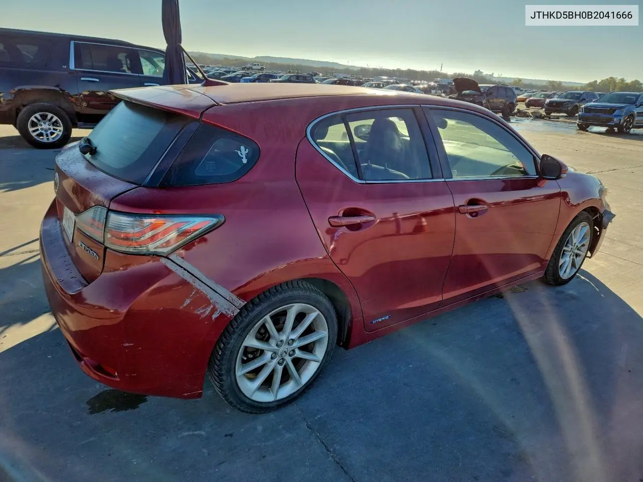 JTHKD5BH0B2041666 2011 Lexus Ct 200
