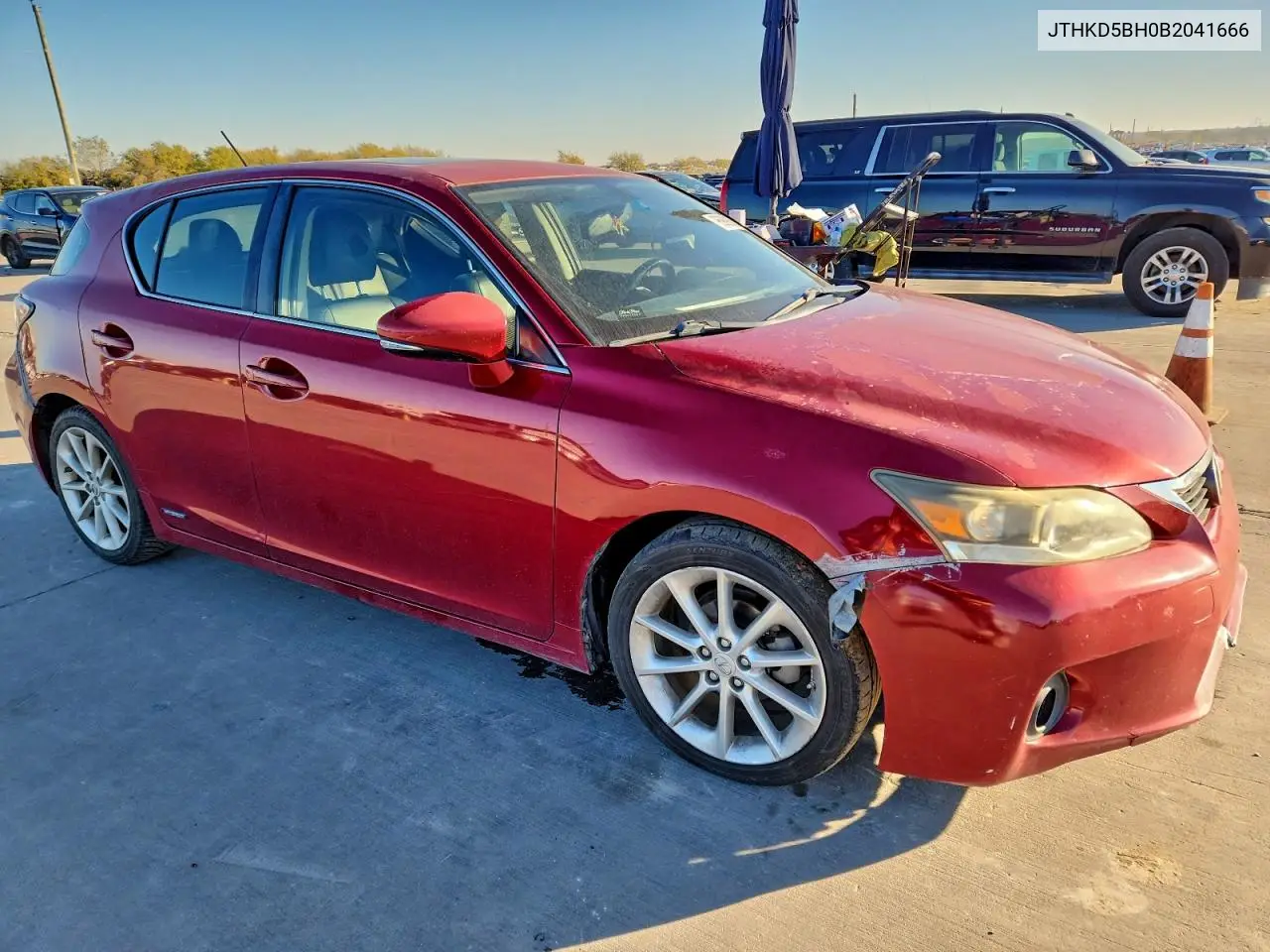 JTHKD5BH0B2041666 2011 Lexus Ct 200