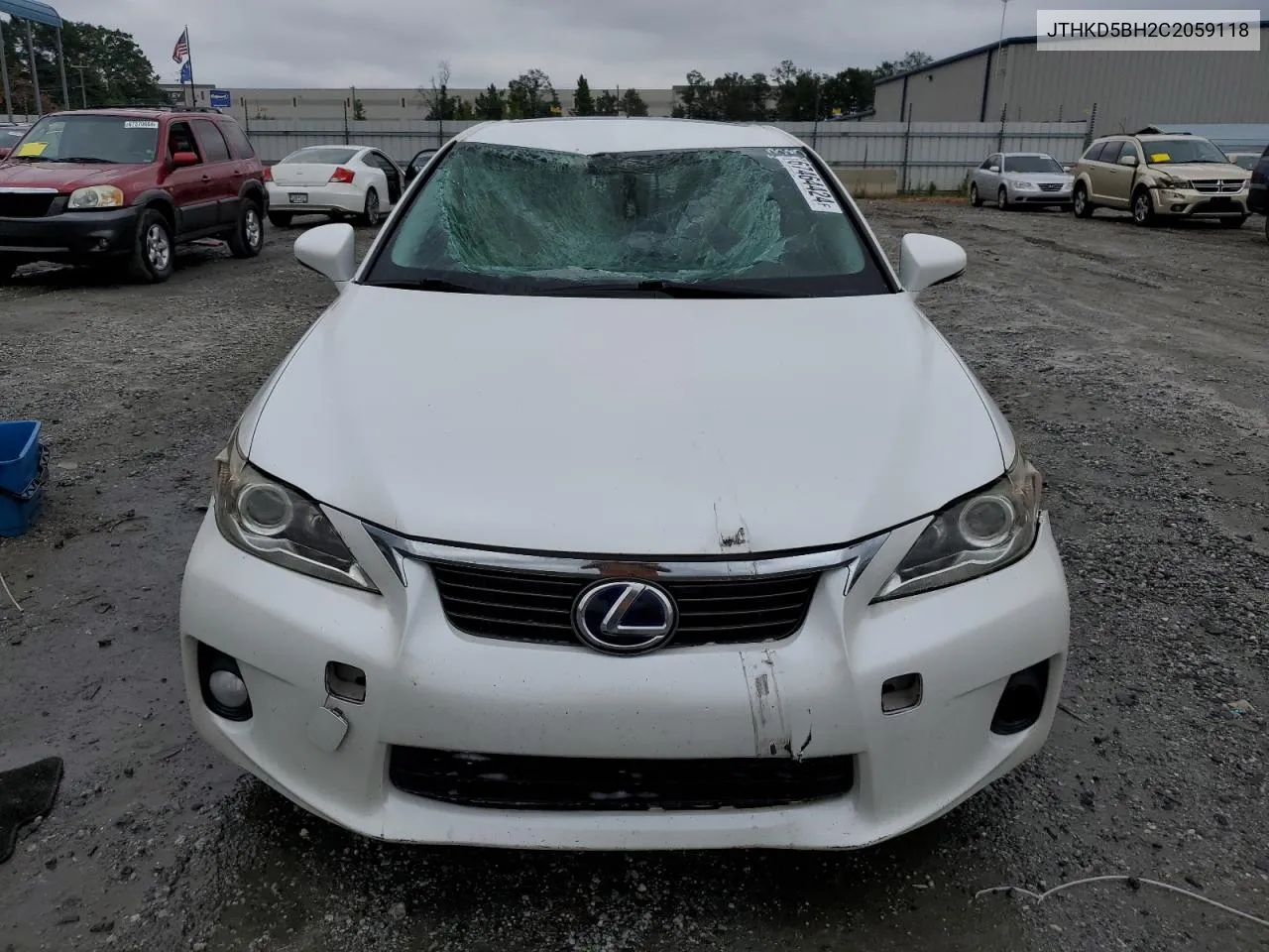 JTHKD5BH2C2059118 2012 Lexus Ct 200