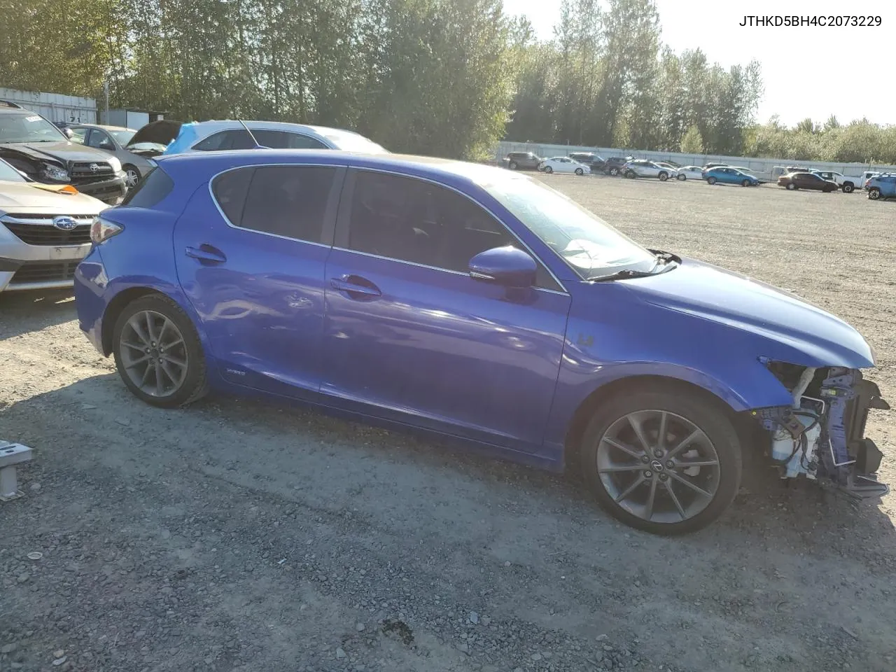 JTHKD5BH4C2073229 2012 Lexus Ct 200