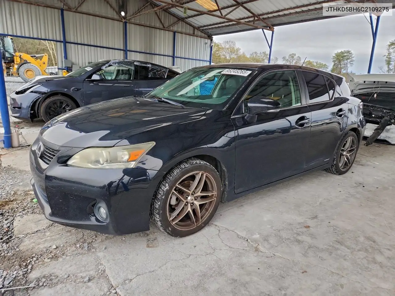 JTHKD5BH6C2109275 2012 Lexus Ct 200