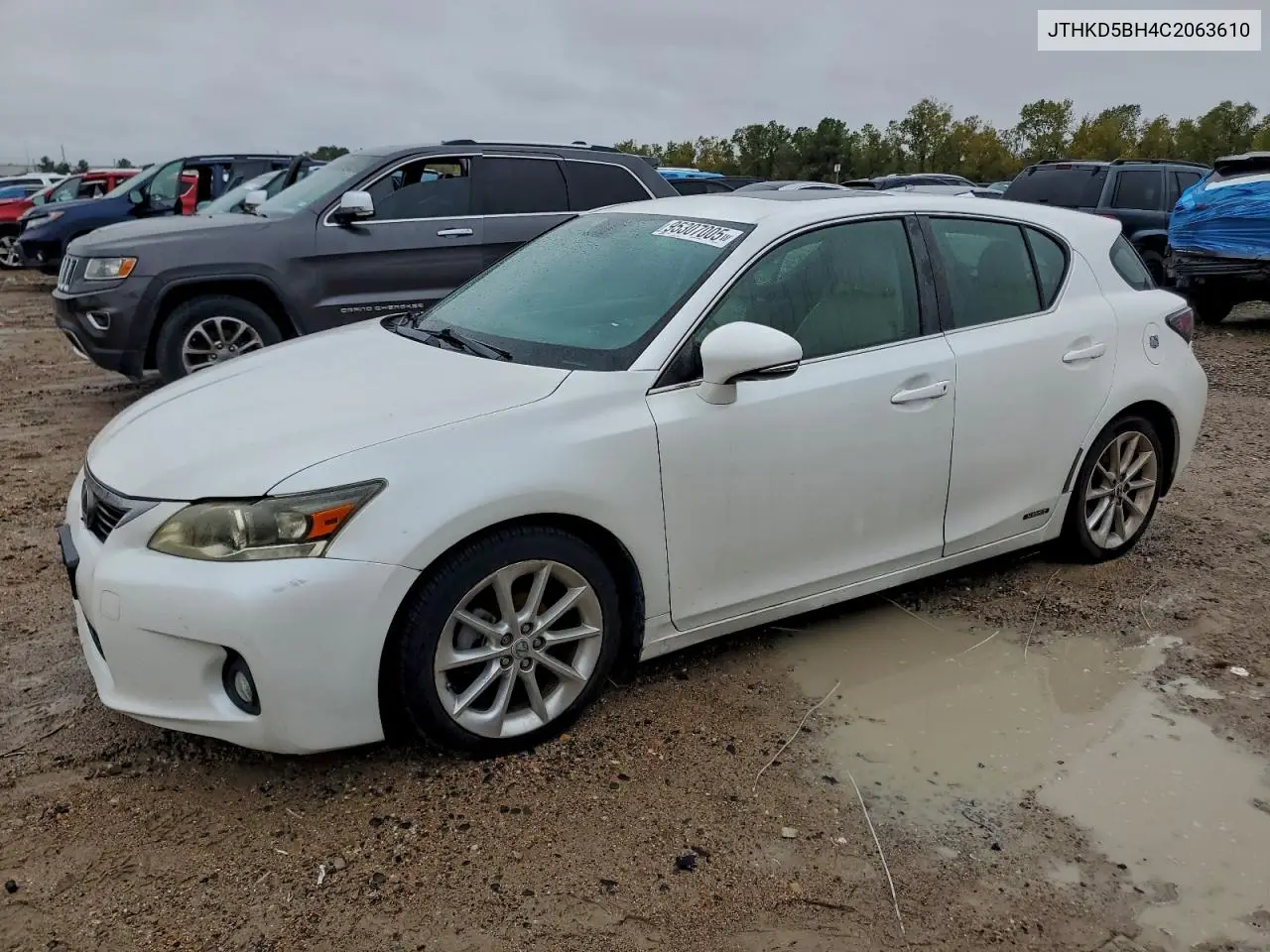 JTHKD5BH4C2063610 2012 Lexus Ct 200