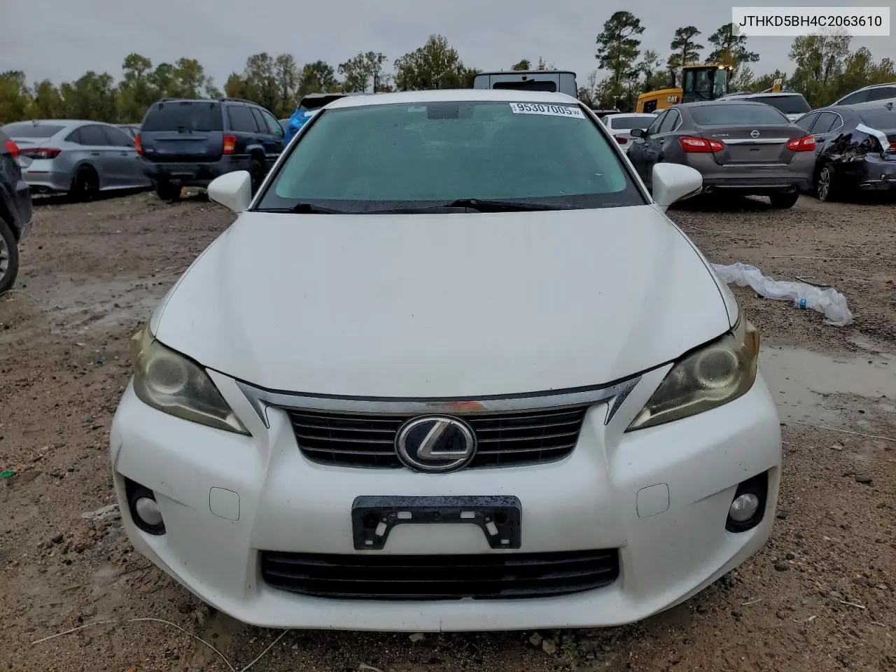 JTHKD5BH4C2063610 2012 Lexus Ct 200