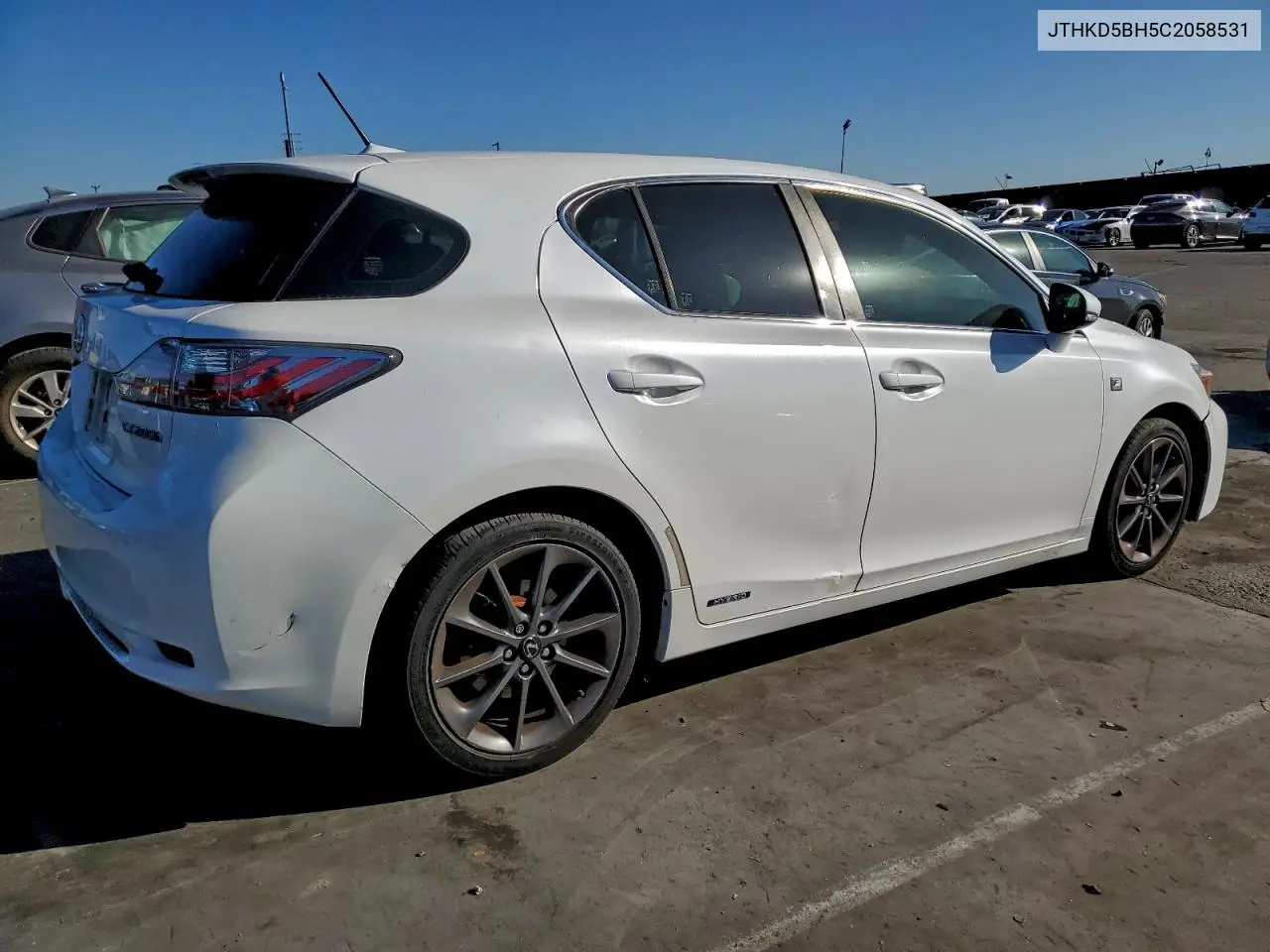 JTHKD5BH5C2058531 2012 Lexus Ct 200