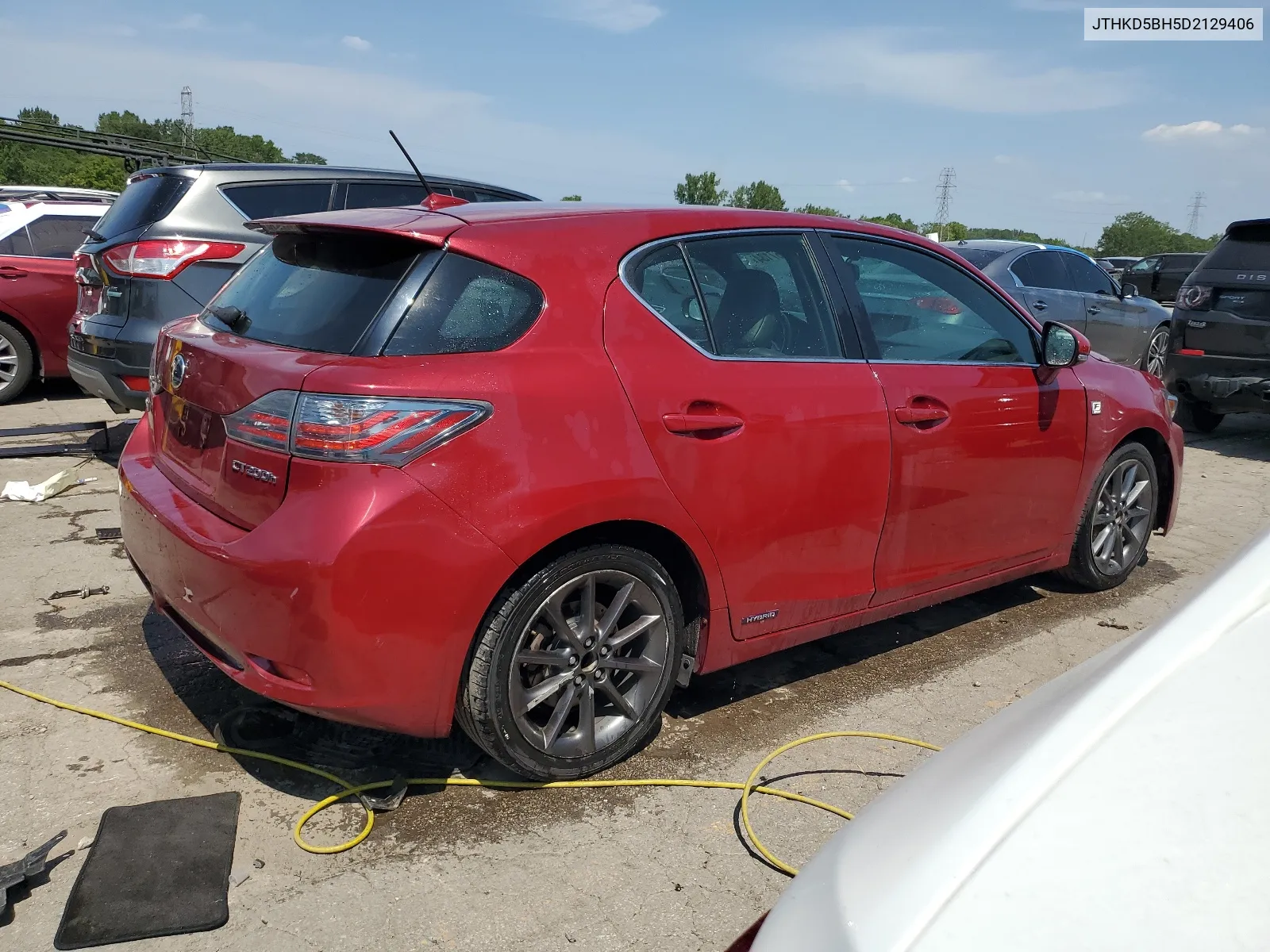 JTHKD5BH5D2129406 2013 Lexus Ct 200