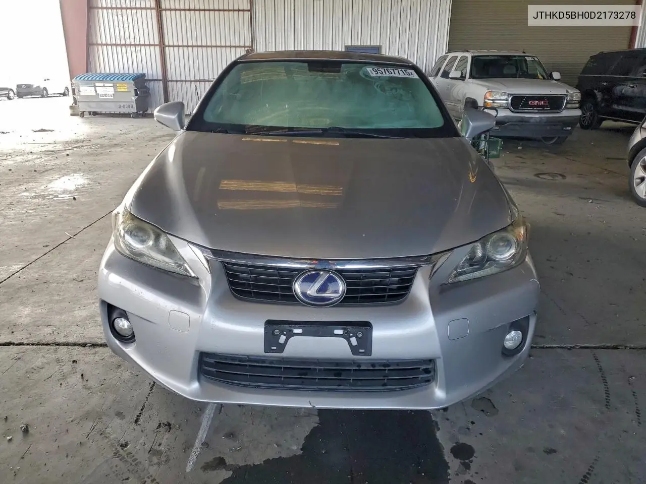 JTHKD5BH0D2173278 2013 Lexus Ct 200