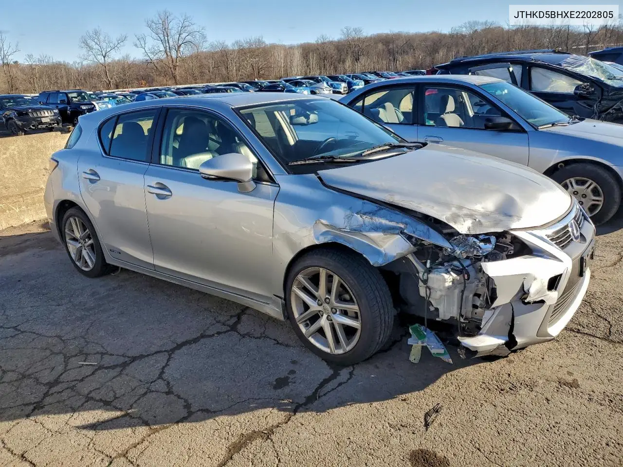 JTHKD5BHXE2202805 2014 Lexus Ct 200