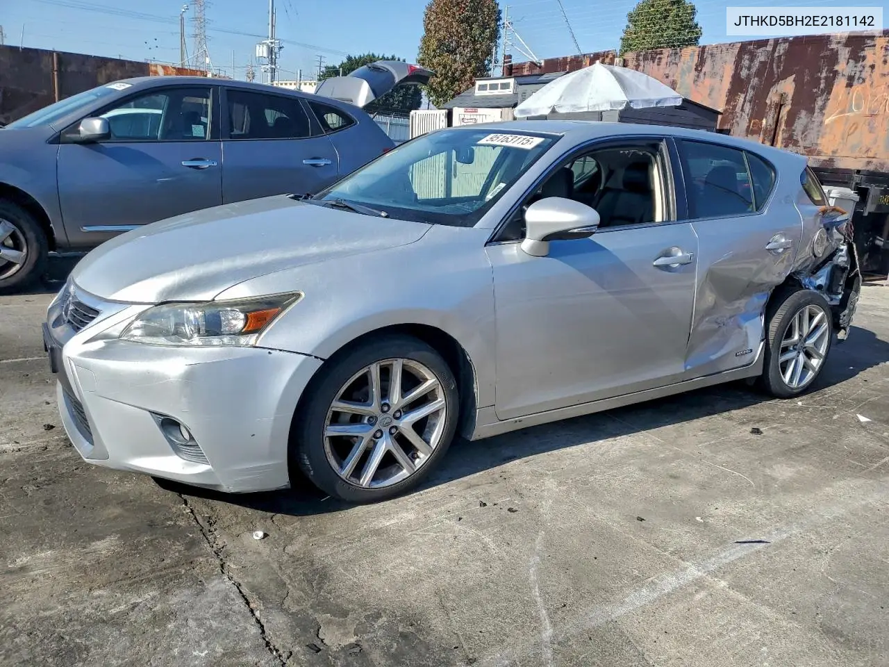 JTHKD5BH2E2181142 2014 Lexus Ct 200