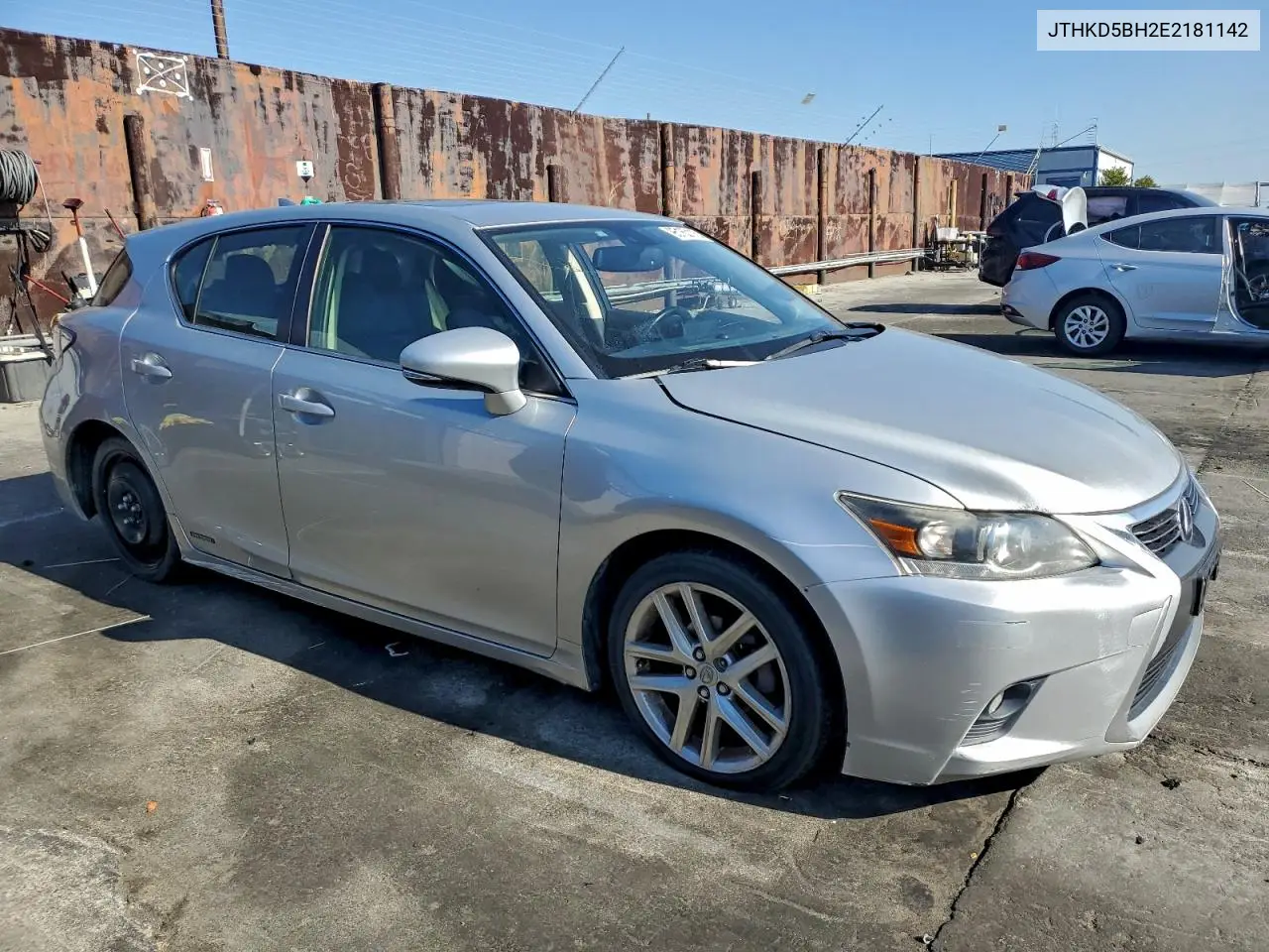 JTHKD5BH2E2181142 2014 Lexus Ct 200