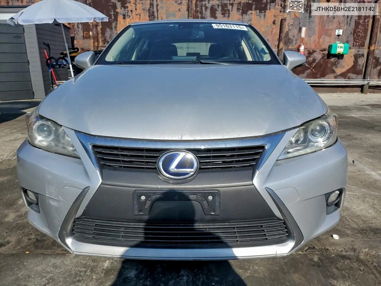 JTHKD5BH2E2181142 2014 Lexus Ct 200