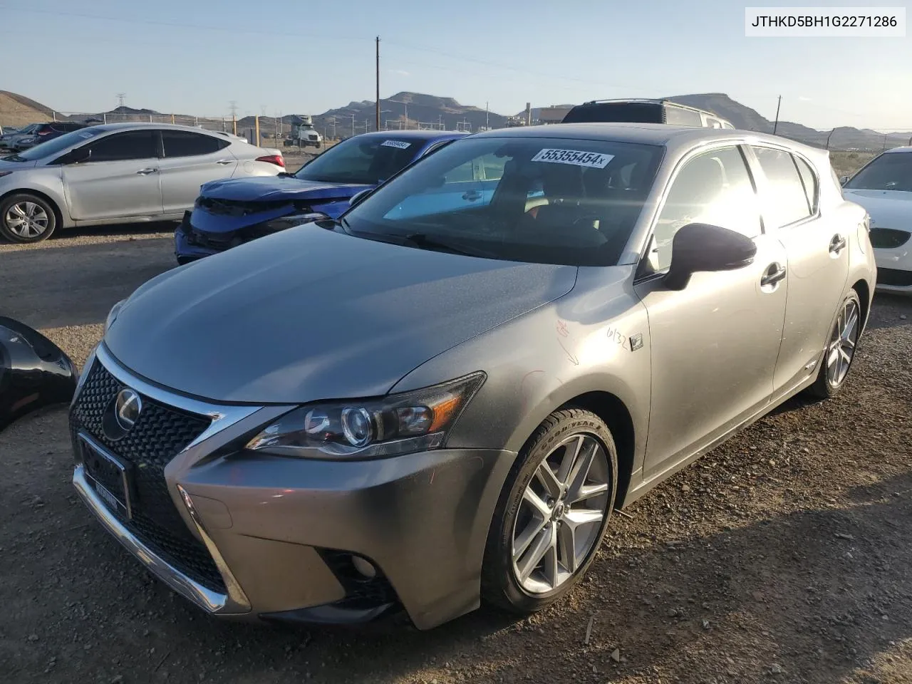 JTHKD5BH1G2271286 2016 Lexus Ct 200