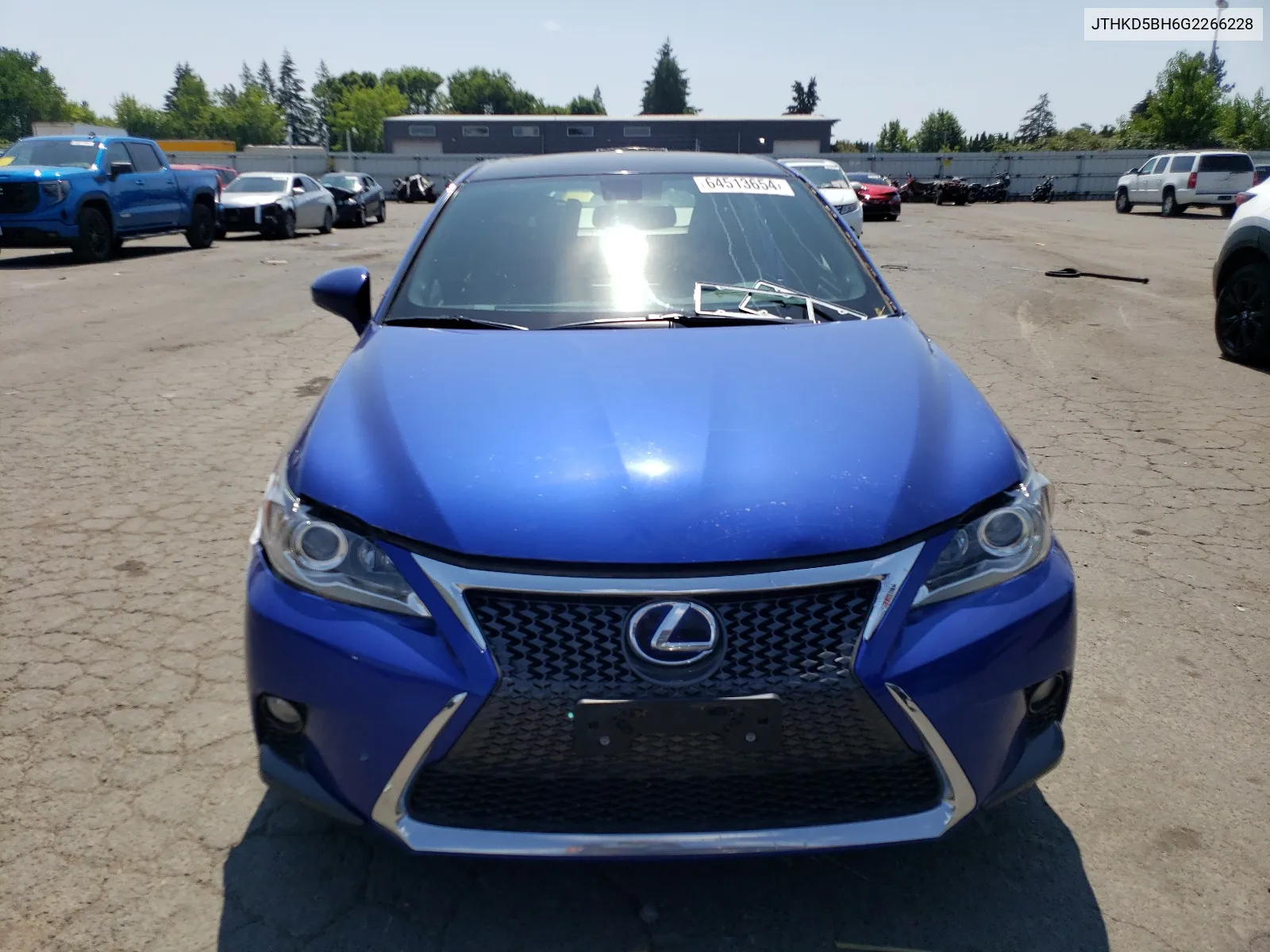 JTHKD5BH6G2266228 2016 Lexus Ct 200