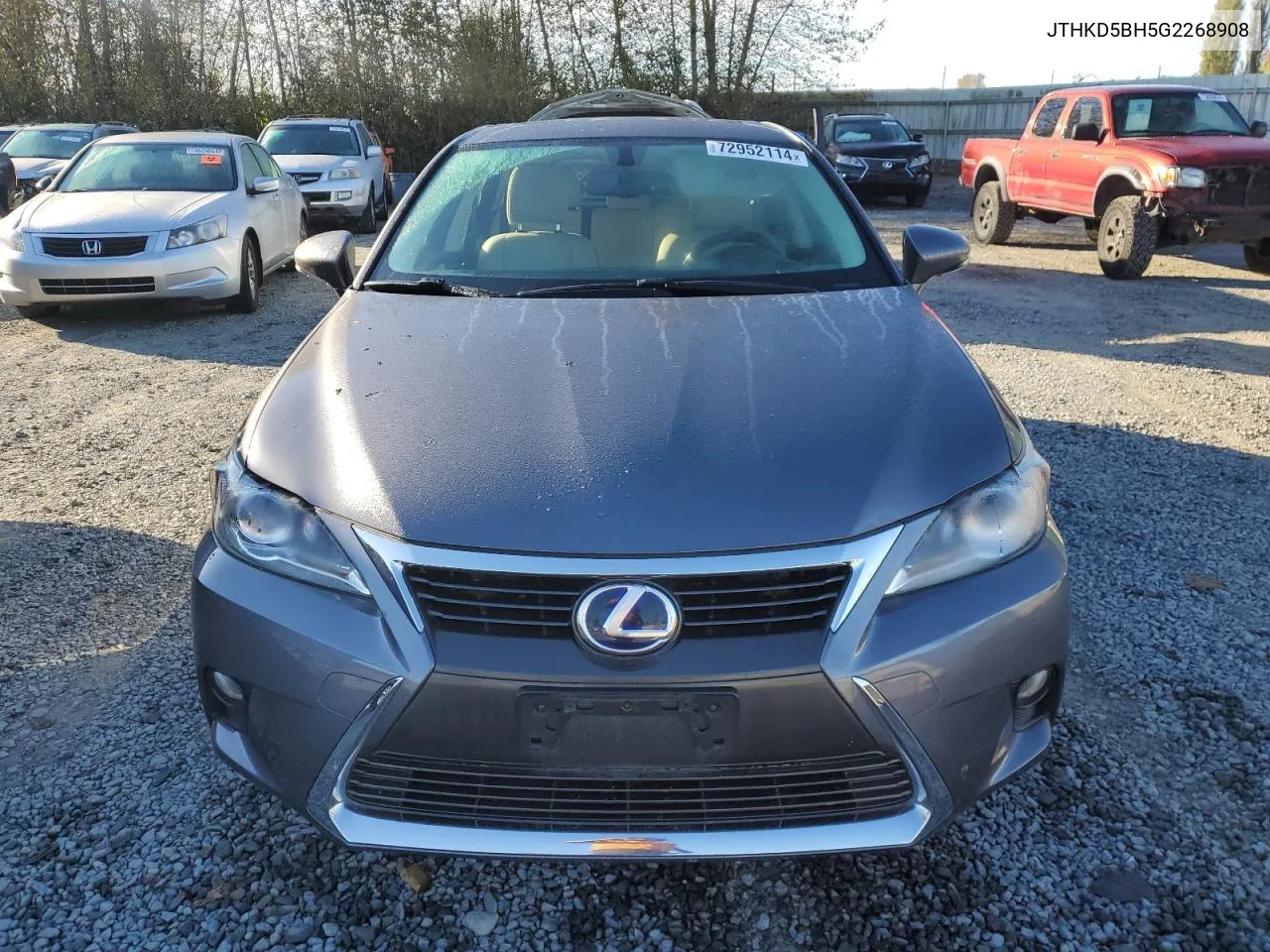 JTHKD5BH5G2268908 2016 Lexus Ct 200