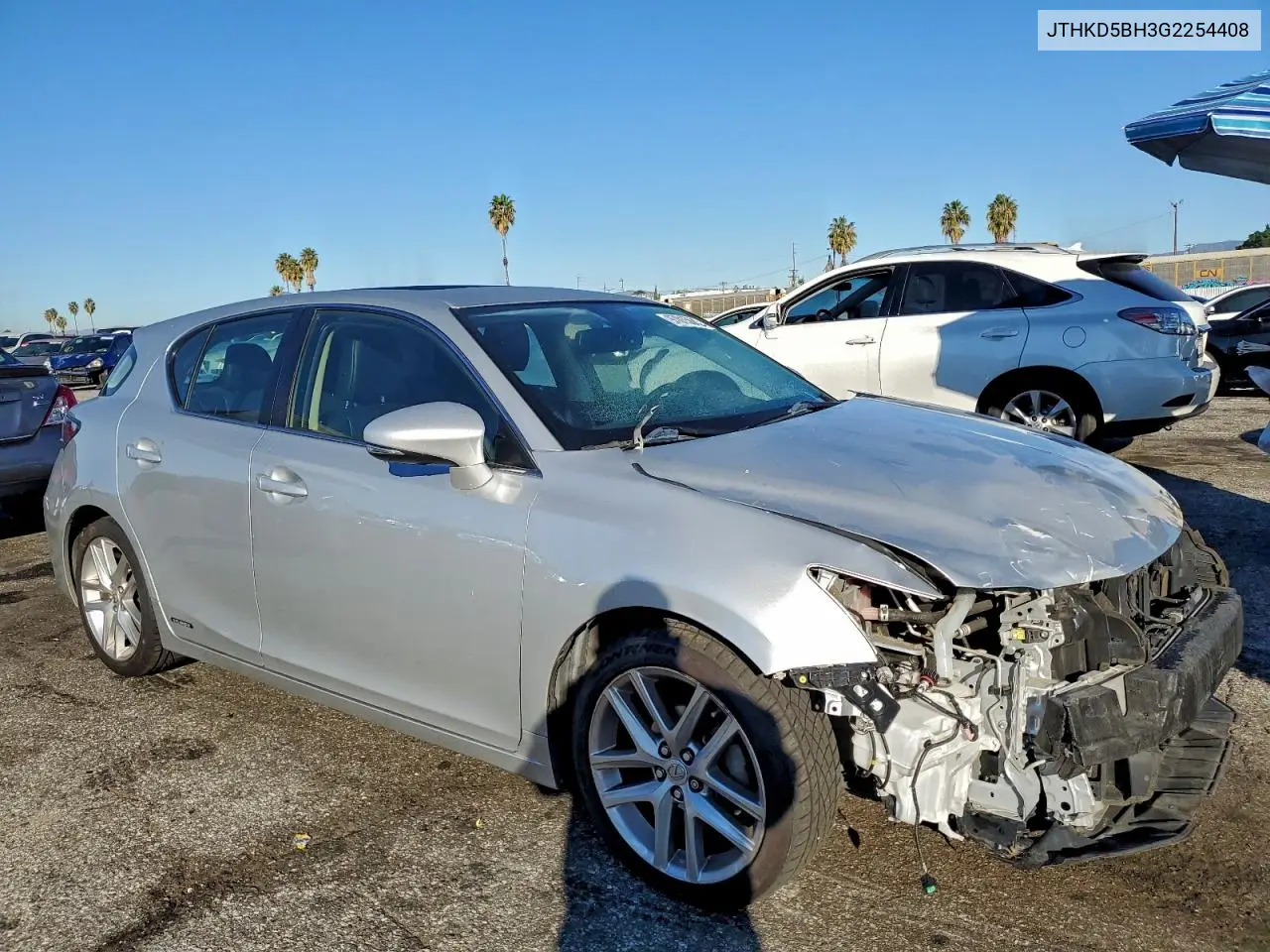 JTHKD5BH3G2254408 2016 Lexus Ct 200