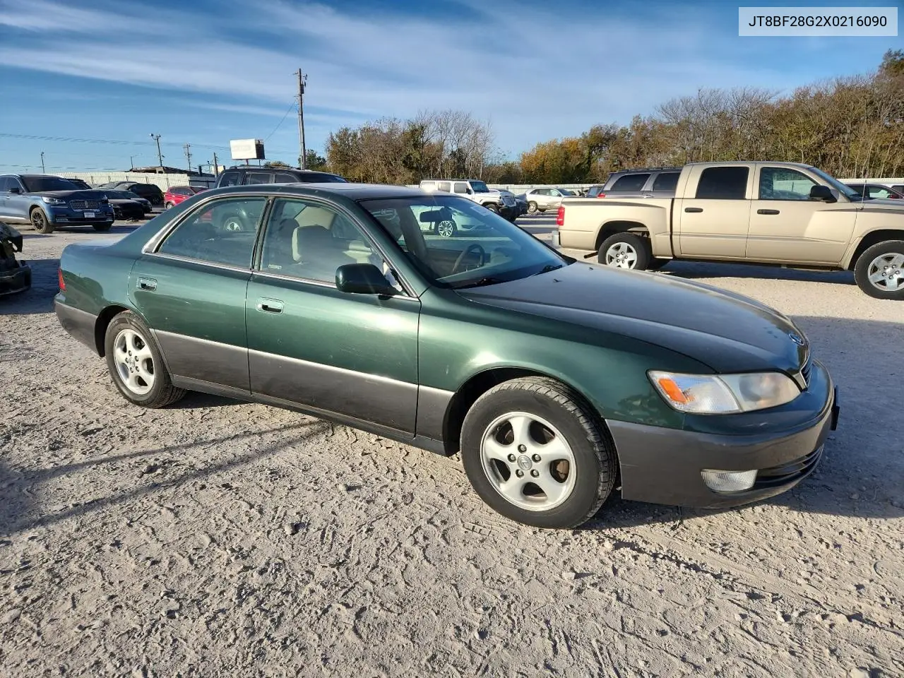 JT8BF28G2X0216090 1999 Lexus Es 300