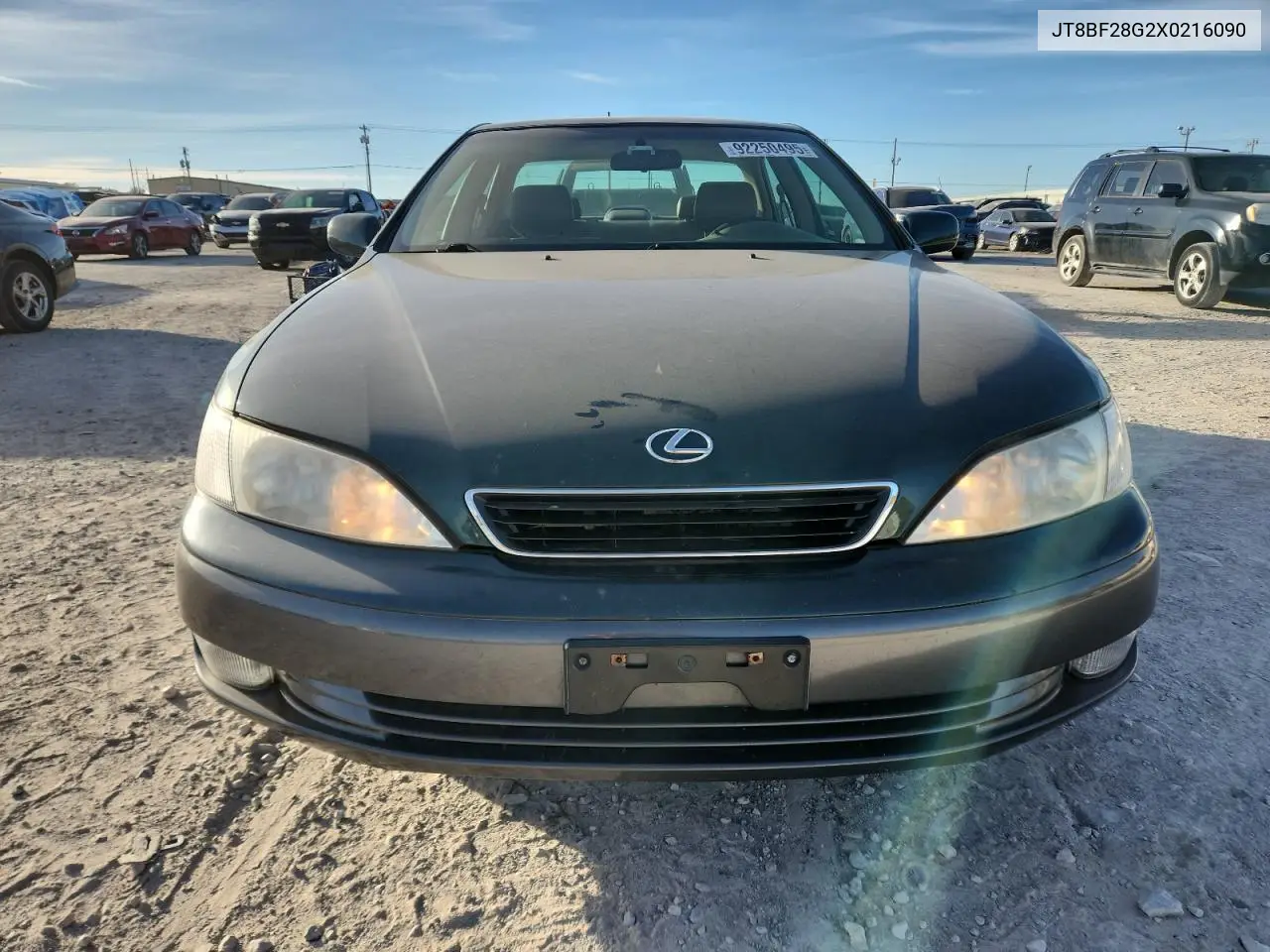 JT8BF28G2X0216090 1999 Lexus Es 300