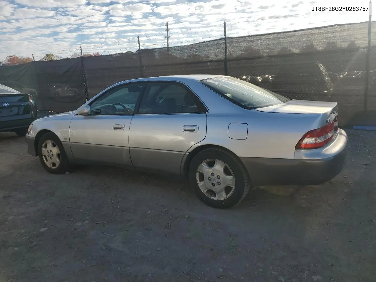 JT8BF28G2Y0283757 2000 Lexus Es 300