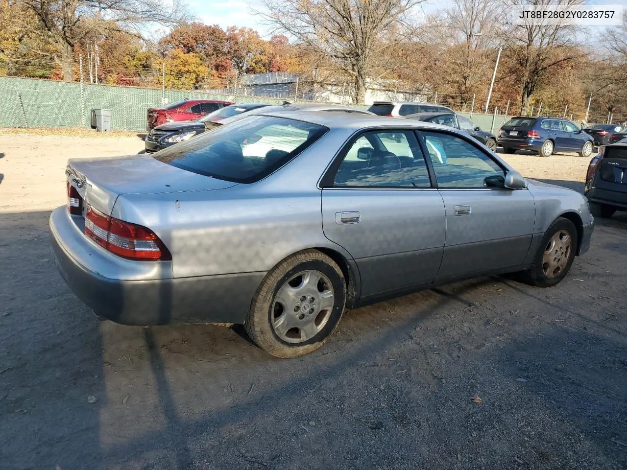JT8BF28G2Y0283757 2000 Lexus Es 300