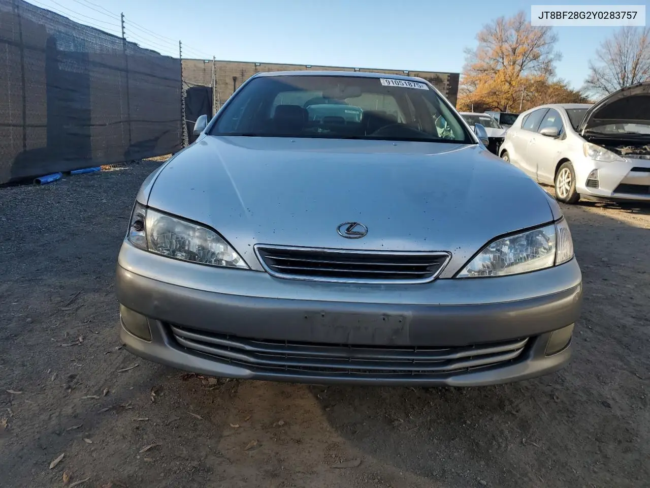 JT8BF28G2Y0283757 2000 Lexus Es 300
