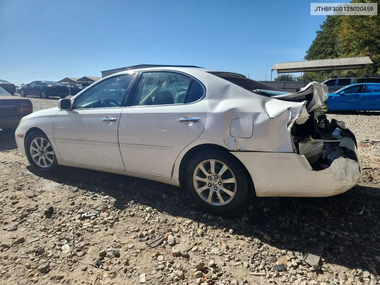 JTHBF30G125020459 2002 Lexus Es 300
