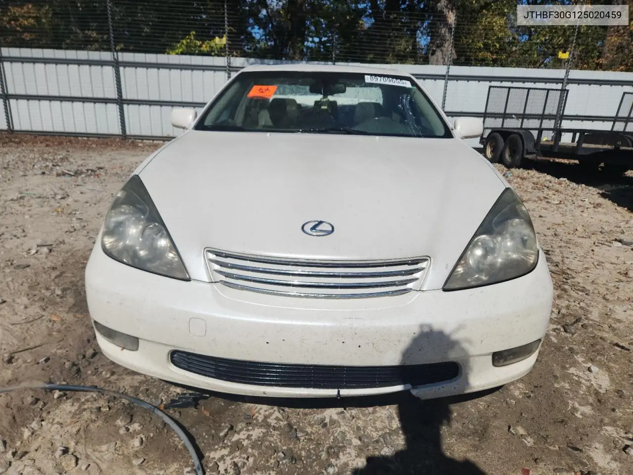 JTHBF30G125020459 2002 Lexus Es 300