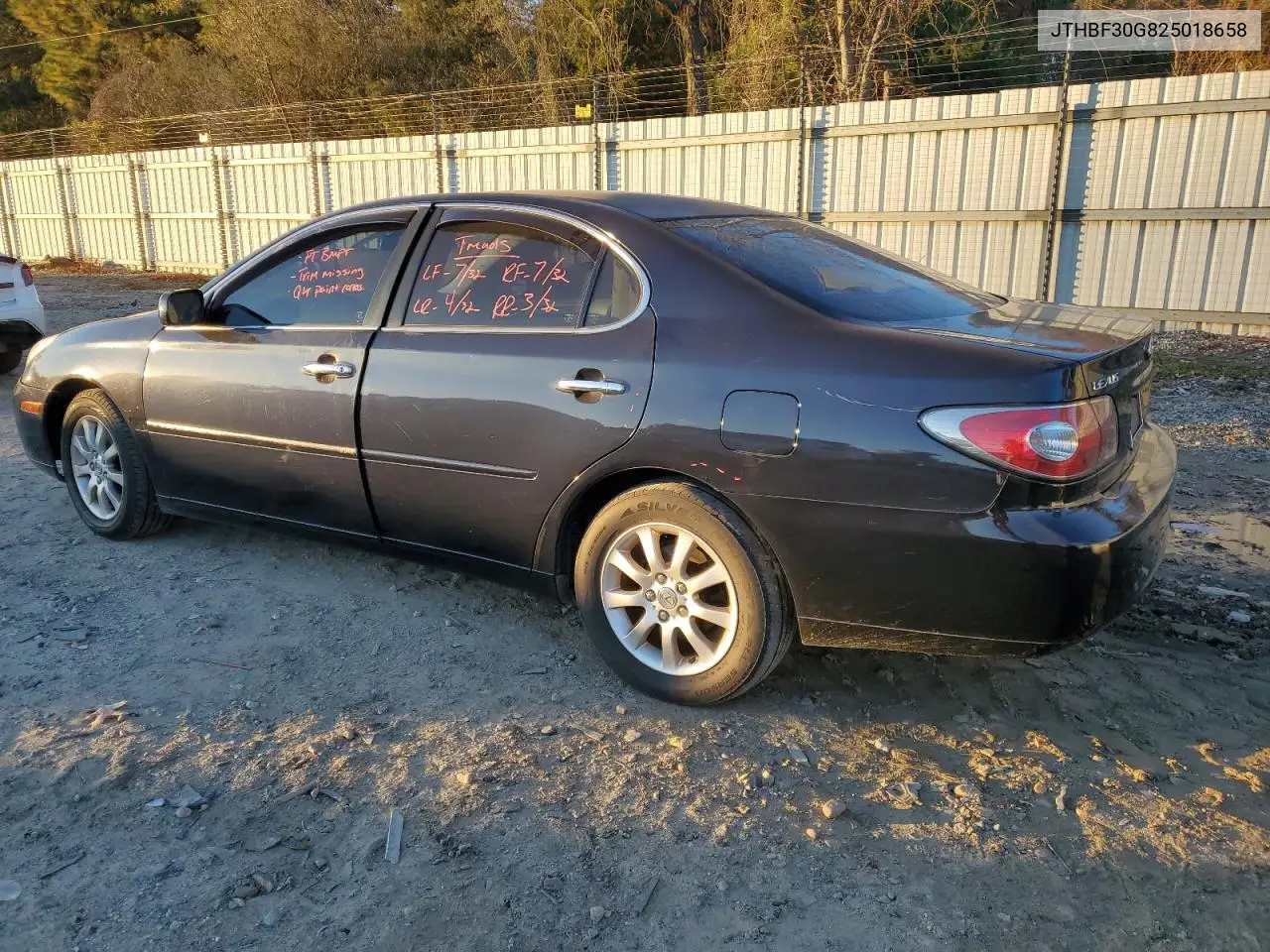 JTHBF30G825018658 2002 Lexus Es 300