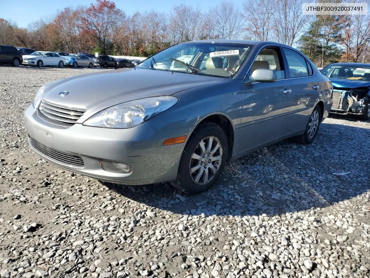 JTHBF30G920037491 2002 Lexus Es 300
