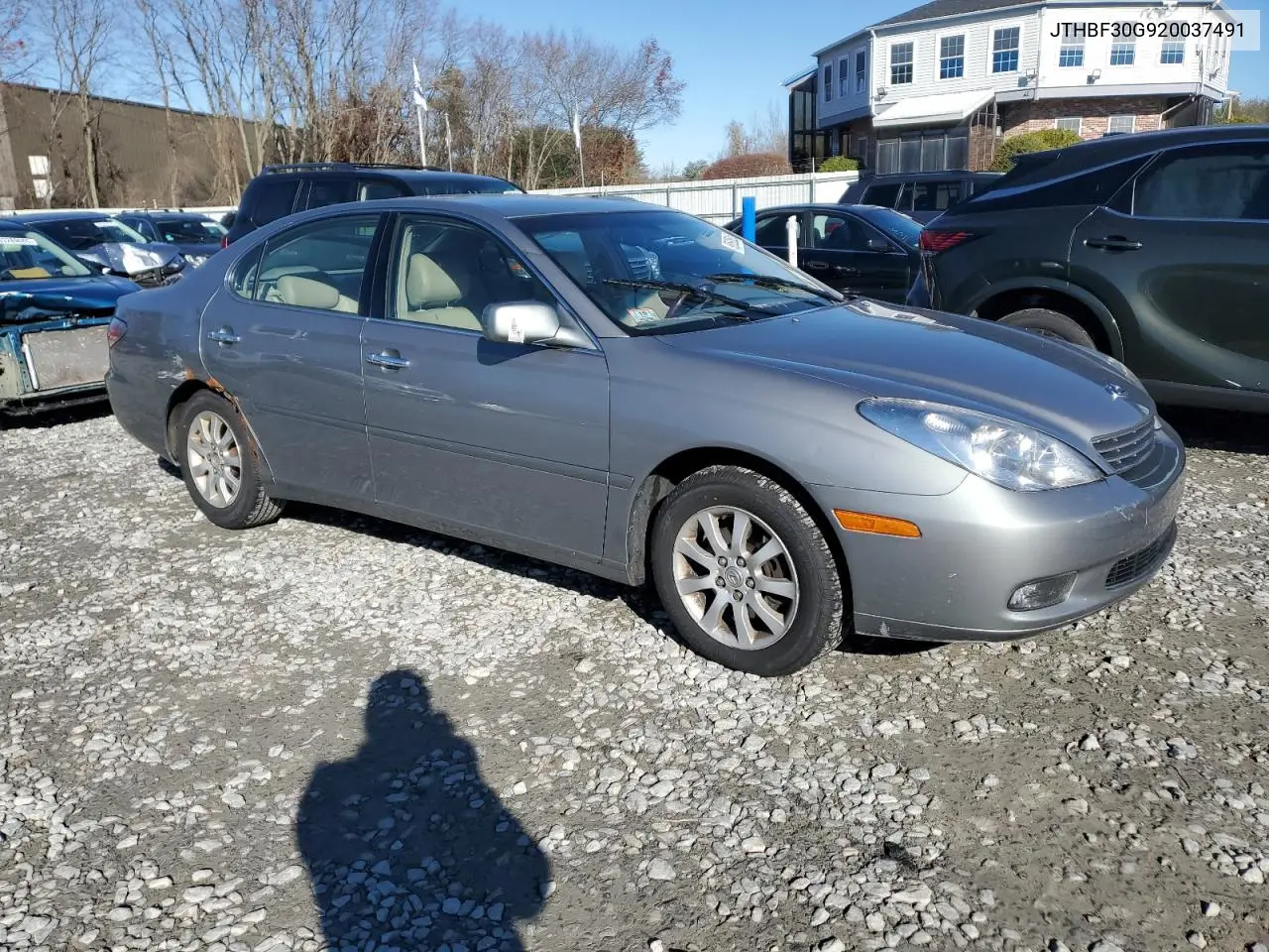 JTHBF30G920037491 2002 Lexus Es 300