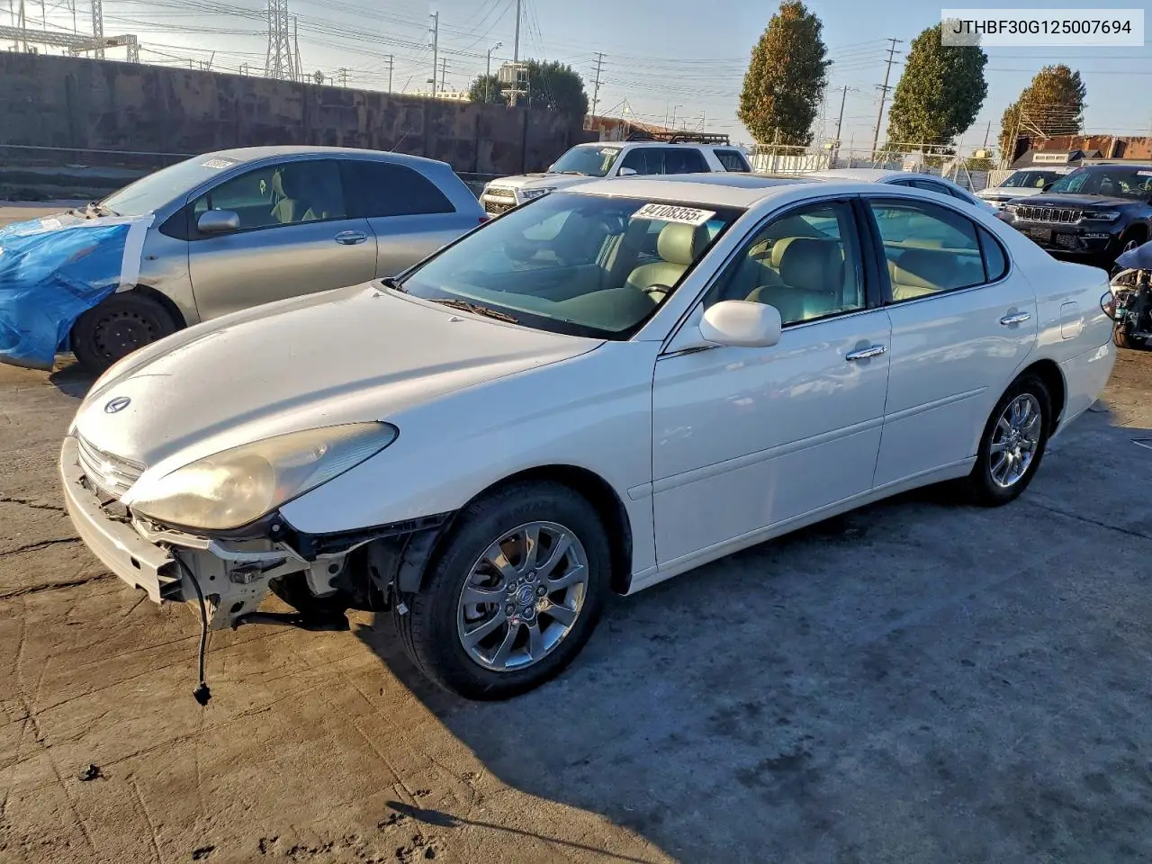 JTHBF30G125007694 2002 Lexus Es 300