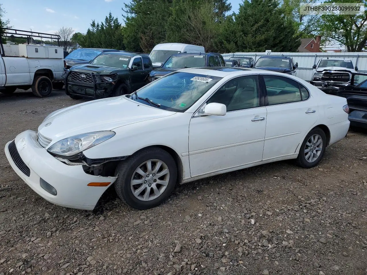 JTHBF30G230099932 2003 Lexus Es 300
