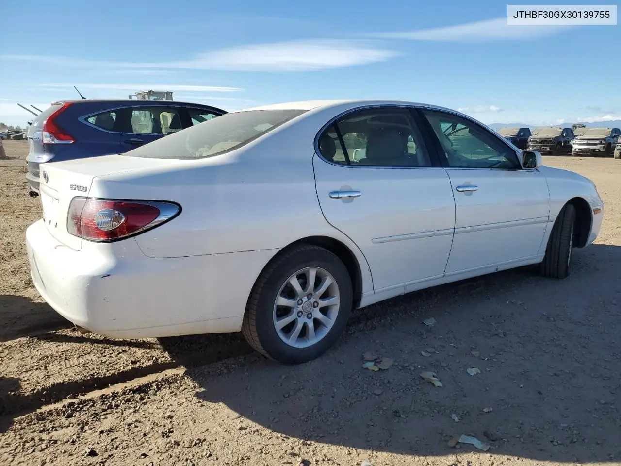 JTHBF30GX30139755 2003 Lexus Es 300