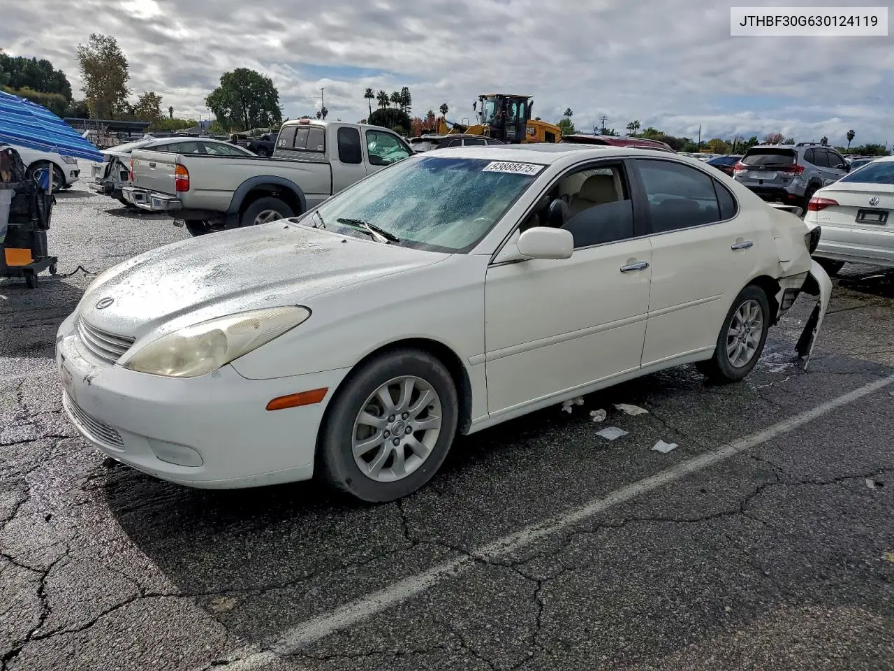 JTHBF30G630124119 2003 Lexus Es 300