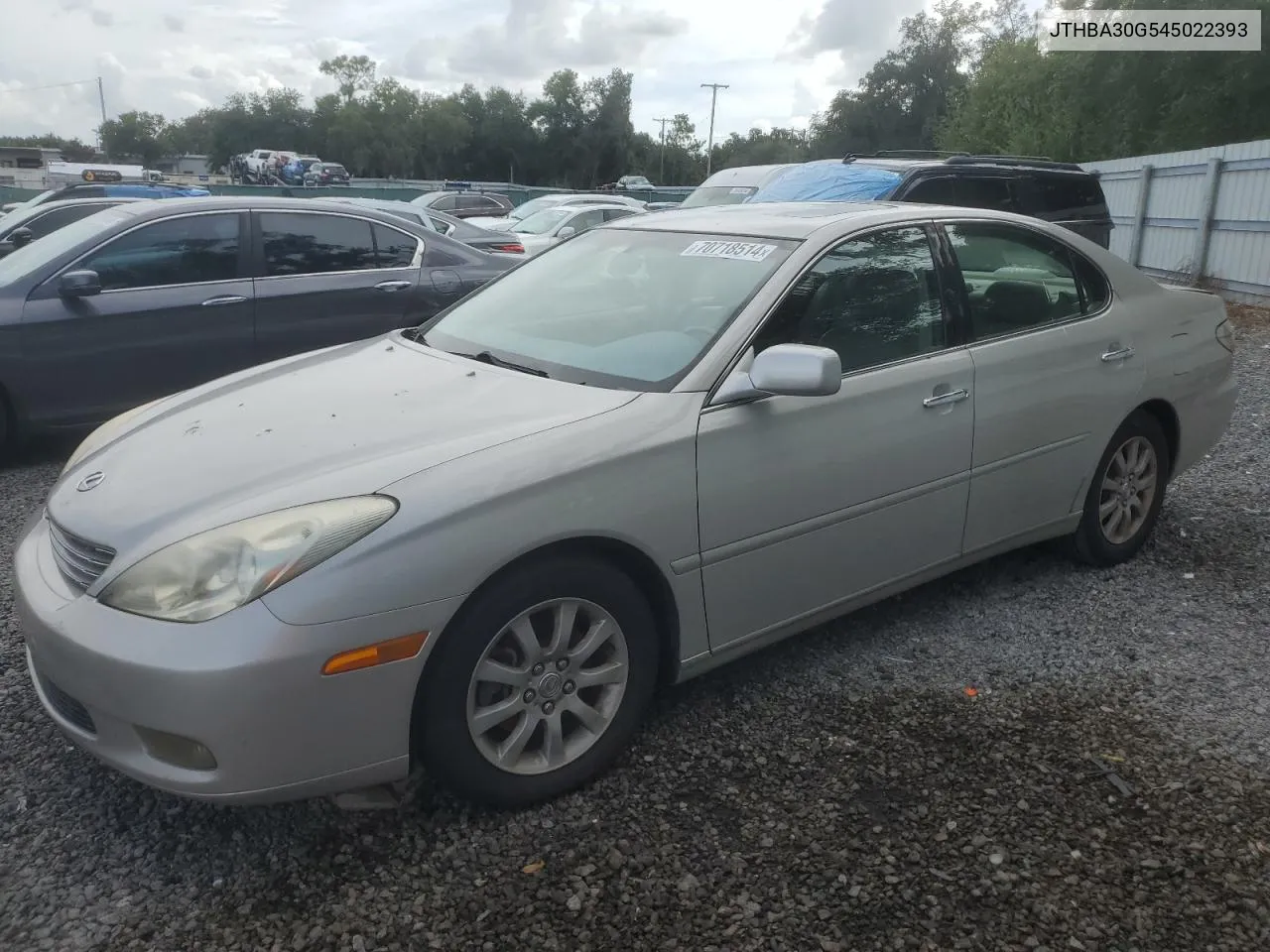 JTHBA30G545022393 2004 Lexus Es 330