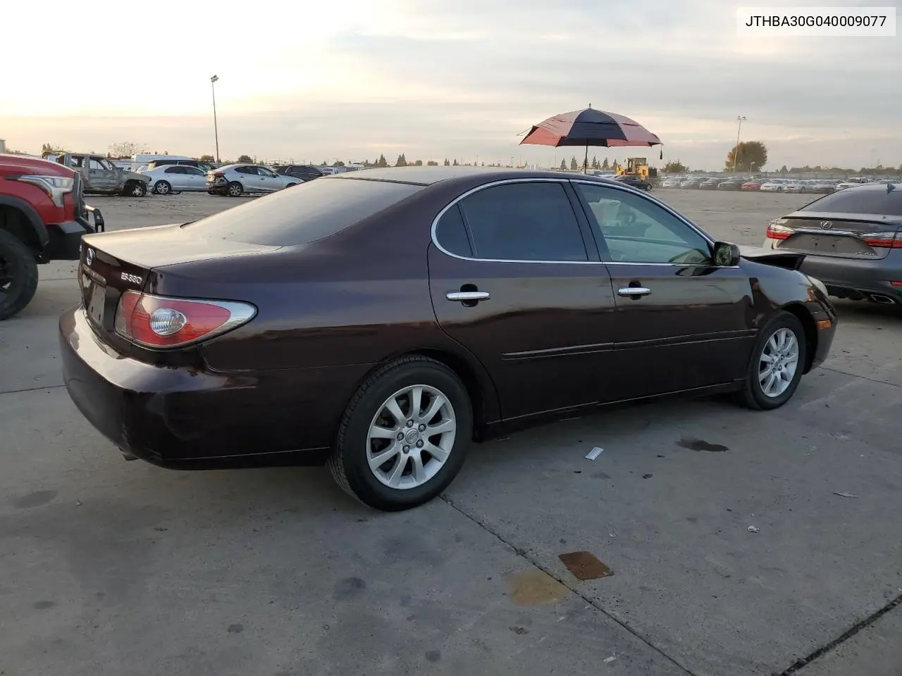 JTHBA30G040009077 2004 Lexus Es 330