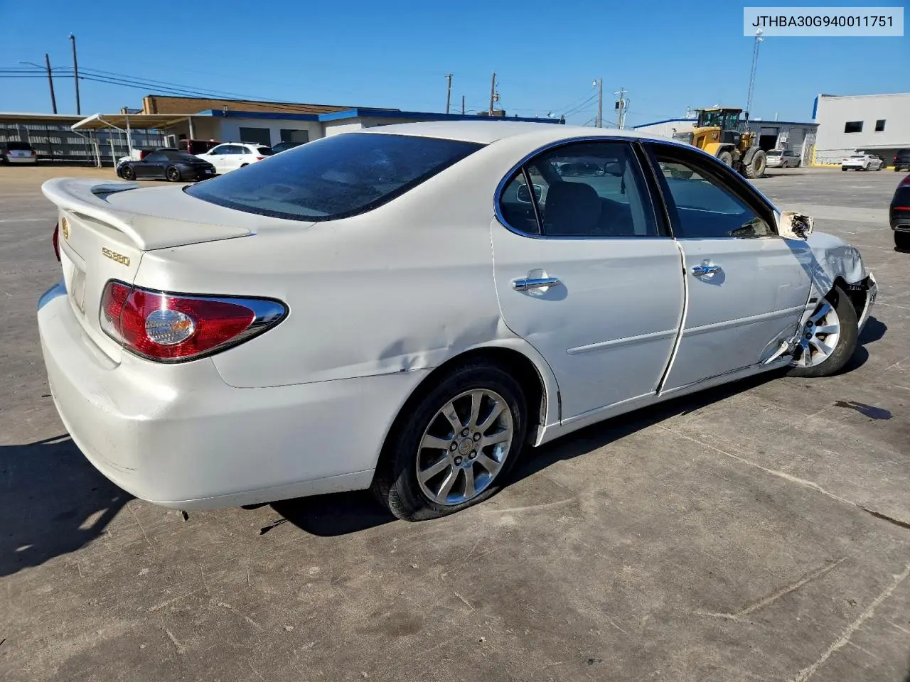 JTHBA30G940011751 2004 Lexus Es 330