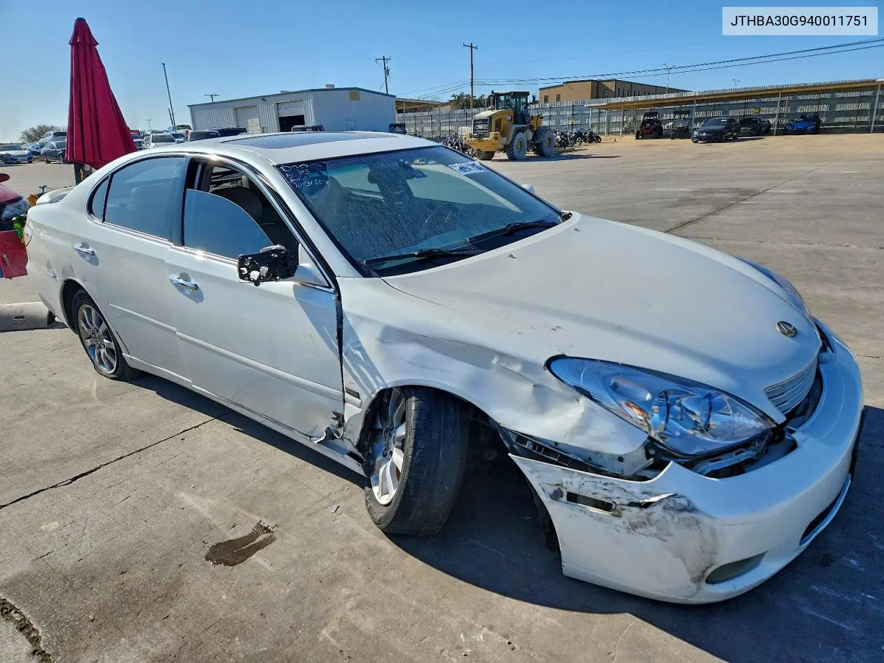 JTHBA30G940011751 2004 Lexus Es 330