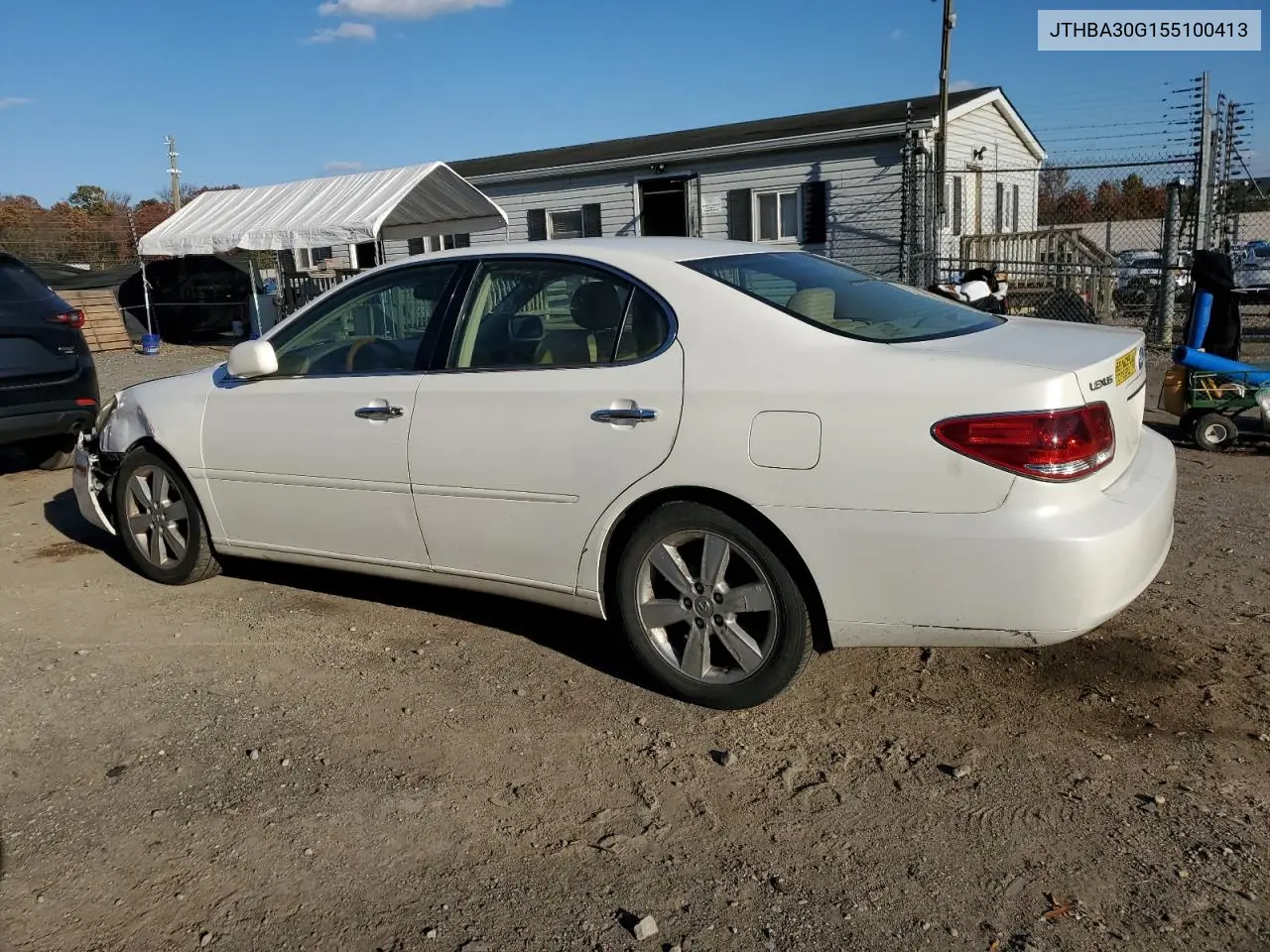 JTHBA30G155100413 2005 Lexus Es 330