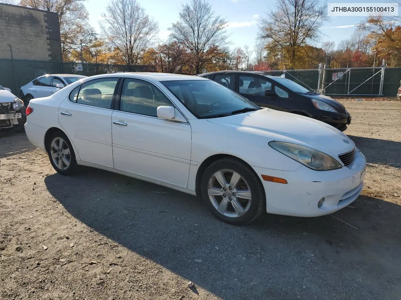 JTHBA30G155100413 2005 Lexus Es 330