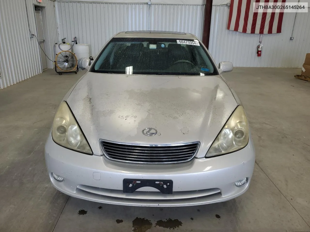 JTHBA30G265145264 2006 Lexus Es 330