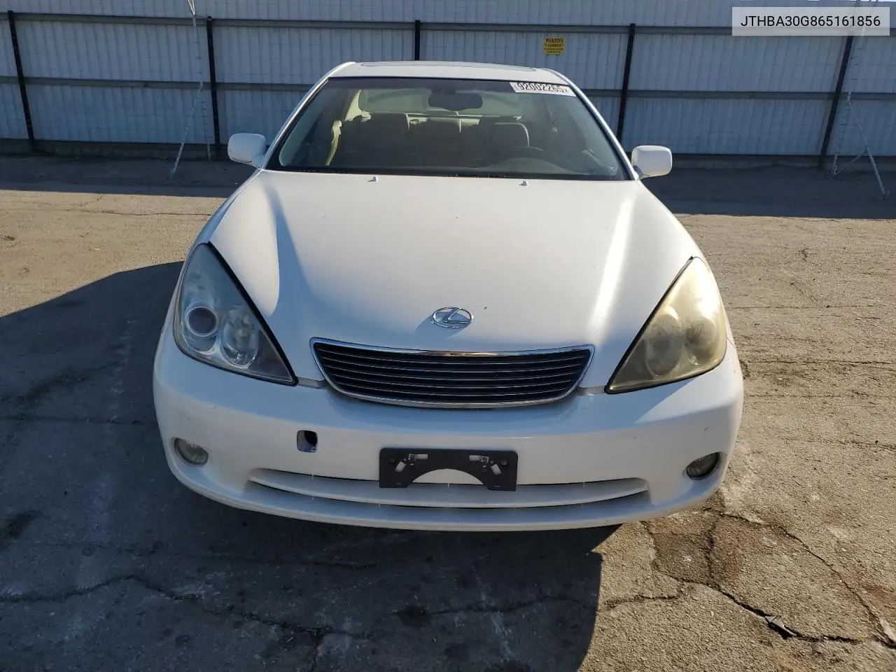 JTHBA30G865161856 2006 Lexus Es 330
