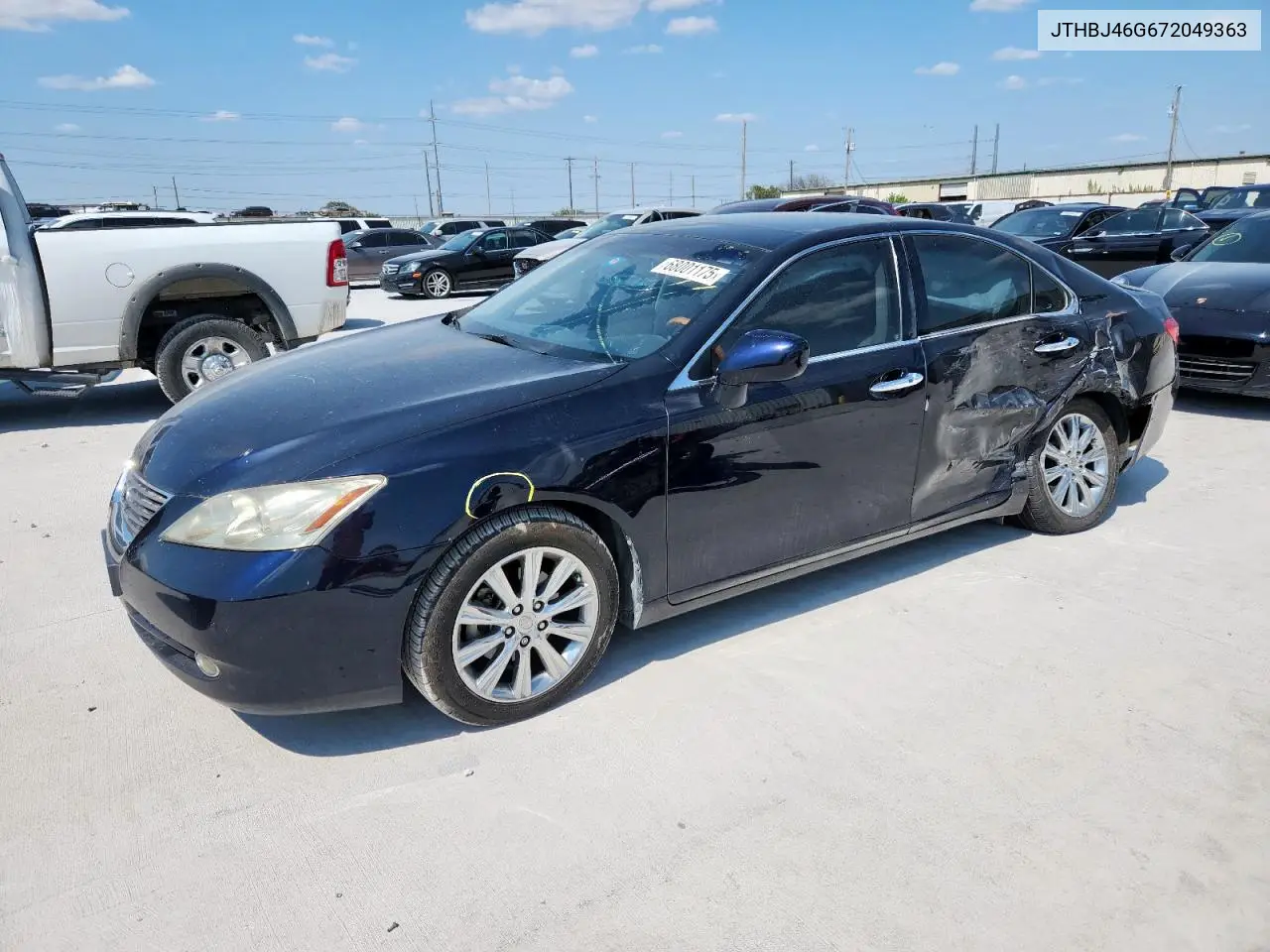 JTHBJ46G672049363 2007 Lexus Es 350