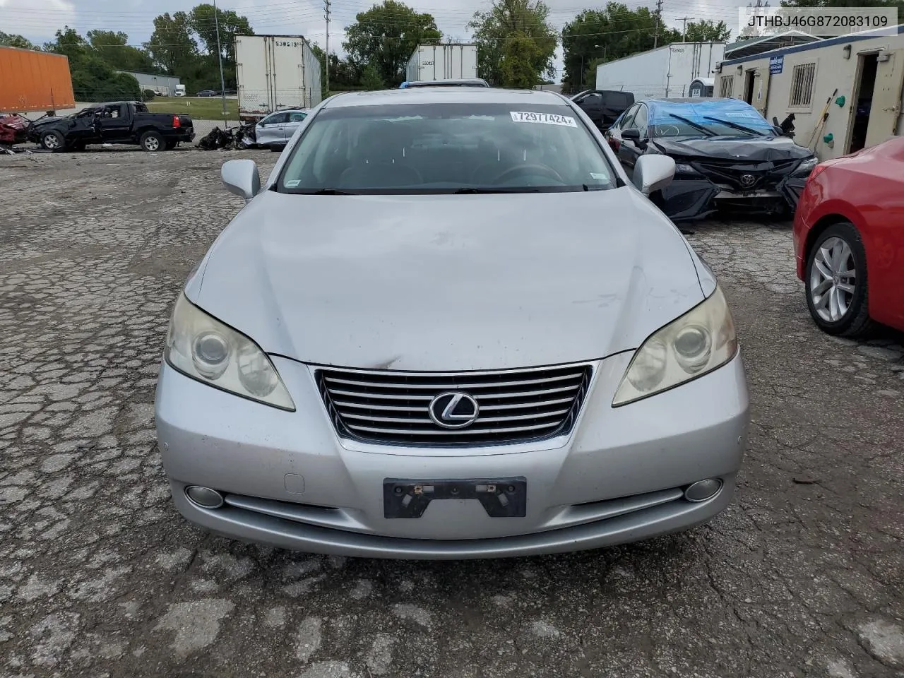 JTHBJ46G872083109 2007 Lexus Es 350