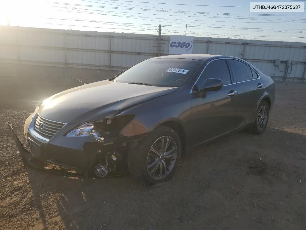 JTHBJ46G472075637 2007 Lexus Es 350
