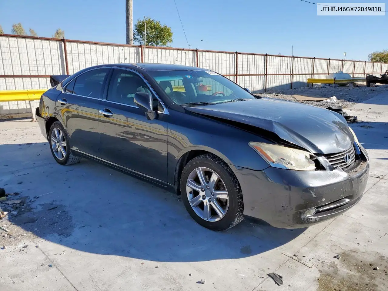 JTHBJ46GX72049818 2007 Lexus Es 350