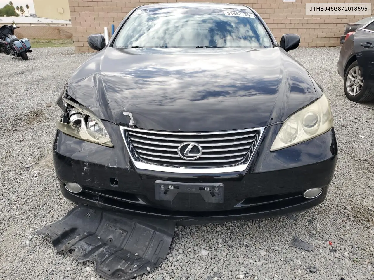 JTHBJ46G872018695 2007 Lexus Es 350