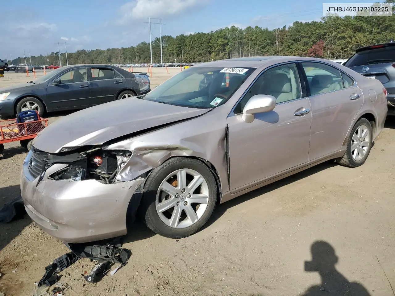 JTHBJ46G172105225 2007 Lexus Es 350